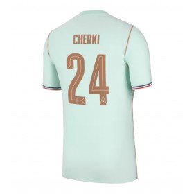 Pánské fotbalový oblečení Francie Rayan Cherki #24 Venkovní košile MS 2026 Krátkým Rukávem